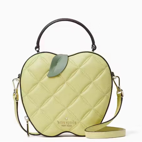 kate spade Handbags - Kate Spade Green Quilted Crossbody Bag